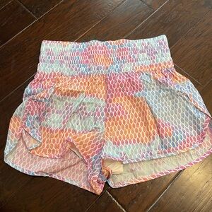 FP Movement by Free People Colorful Athletic Shorts